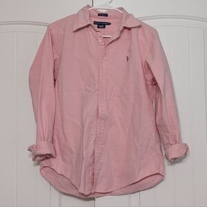 Ralph Lauren Light Pink Button-Up Shirt